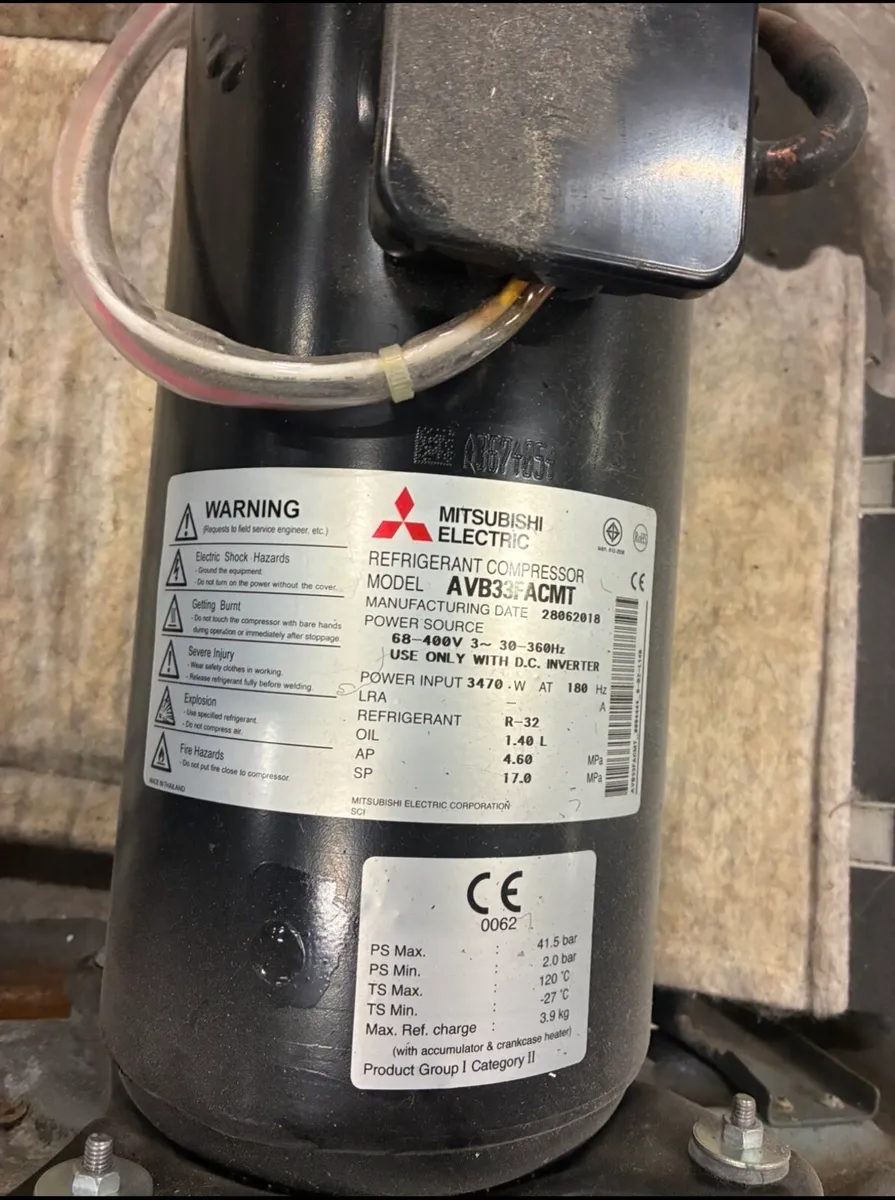 Mitsubishi regrigerant compressor - Image 1