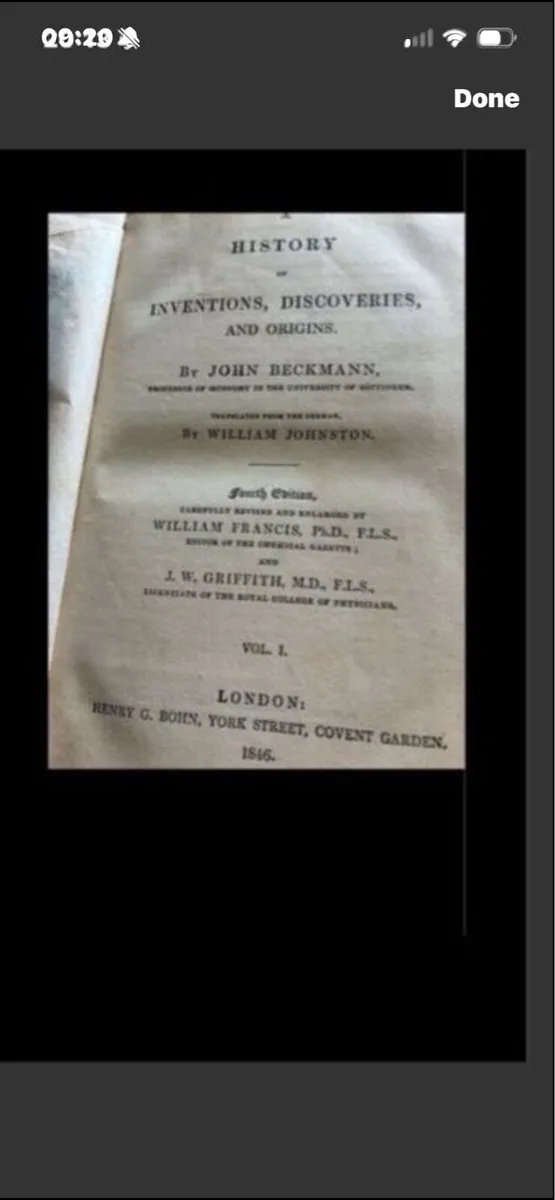 Beckmann’s History of Inventions - Image 1