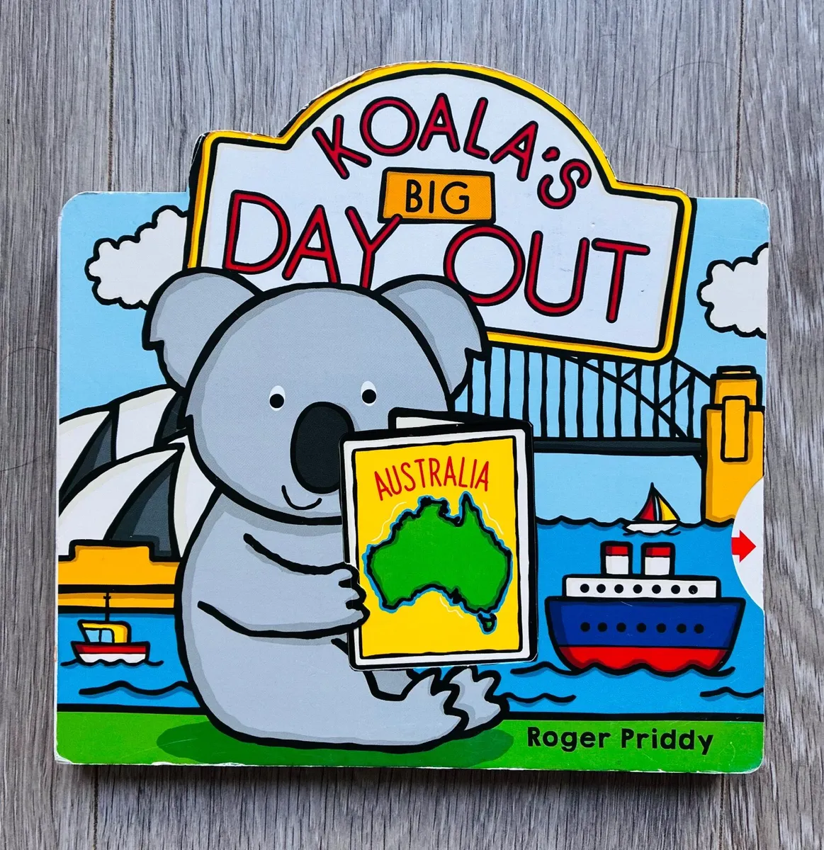 Koala's Big Day Out Interactive Slider Board Book - Image 1