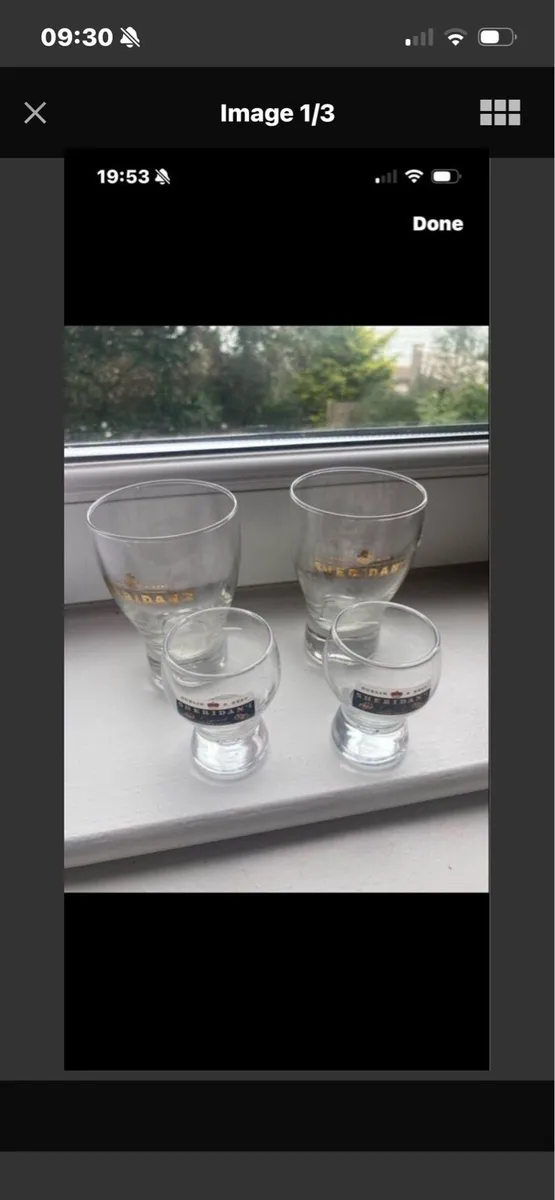 Sheridan Liquor Glasses (4) - Image 1