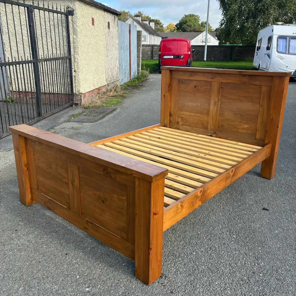 Fabulous Solid Double Bed Frame - Image 3
