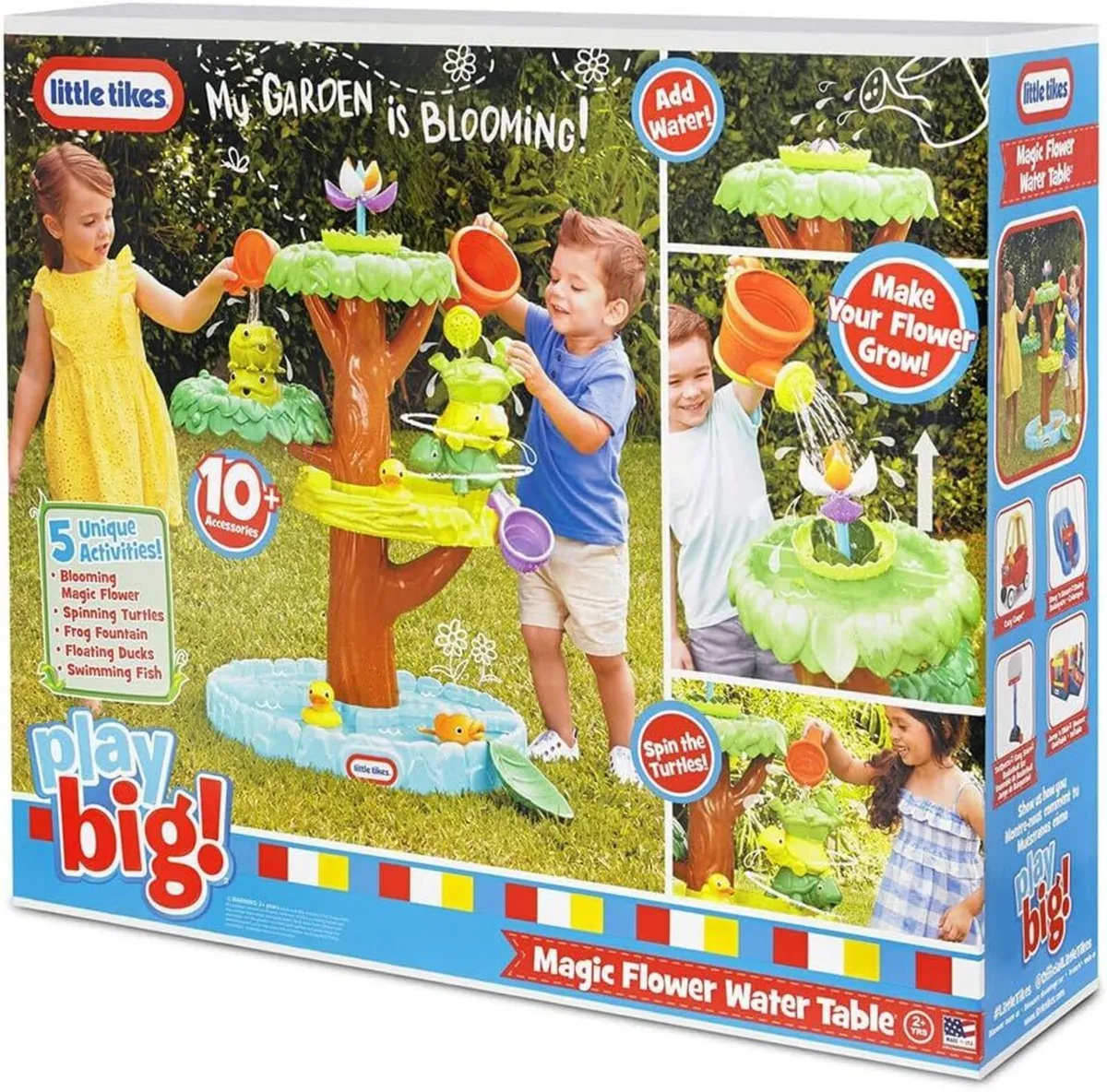 Little Tikes Magic Flower Water Table- NEW
