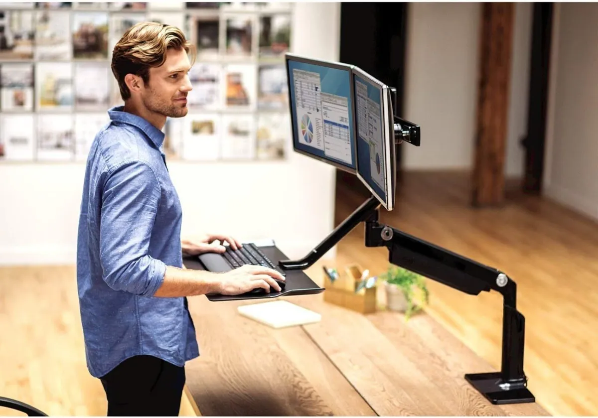 Workstation Extension for 2 Monitors - £425+VAT - Image 2