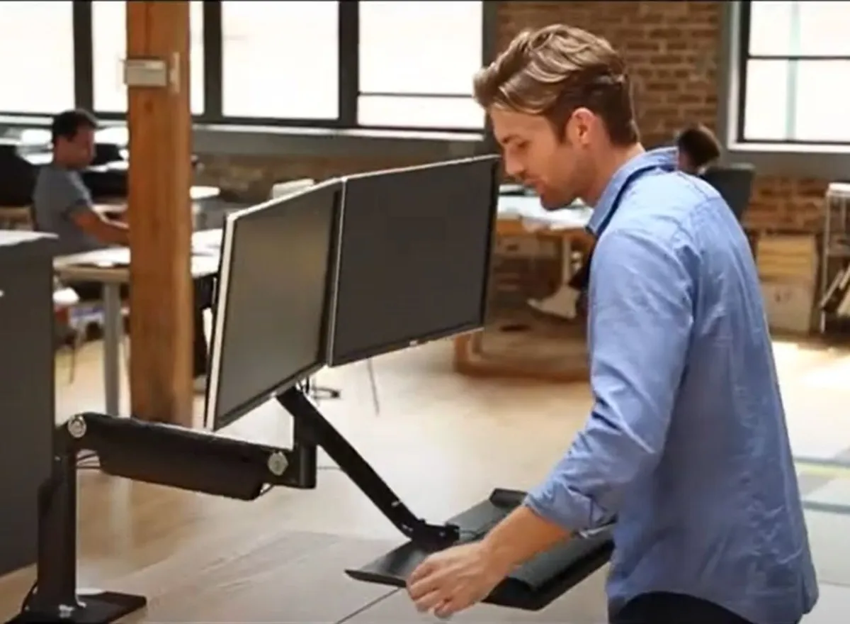 Workstation Extension for 2 Monitors - £425+VAT - Image 3