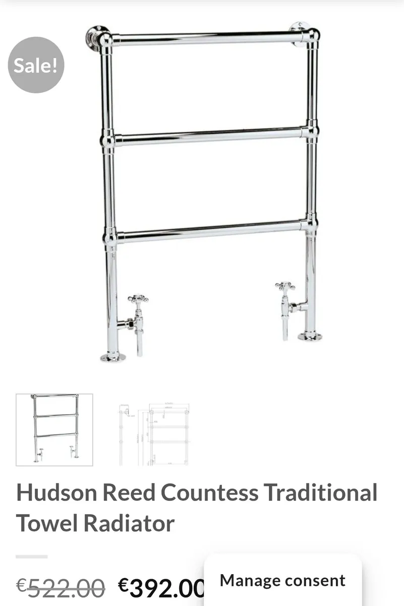 Traditional Towel Warmer - Image 3