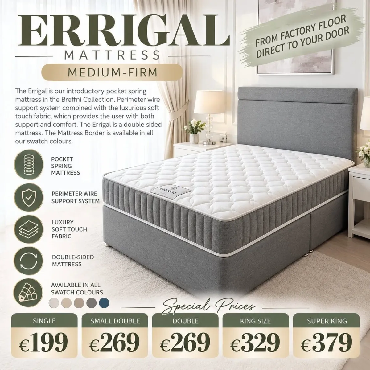 POCKET SPRUNG MATTRESSES
