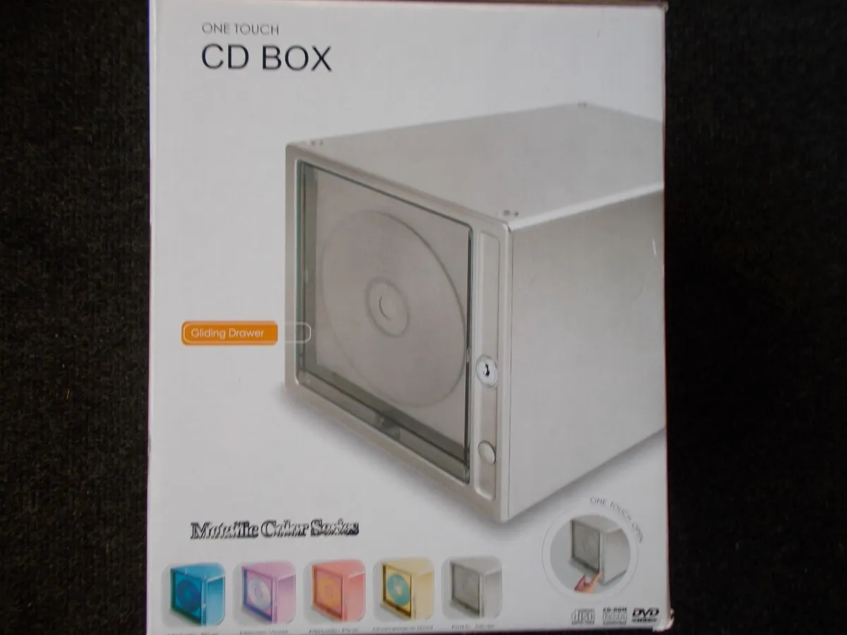 CD Disc Filing Cabinet / Drawer - Image 3