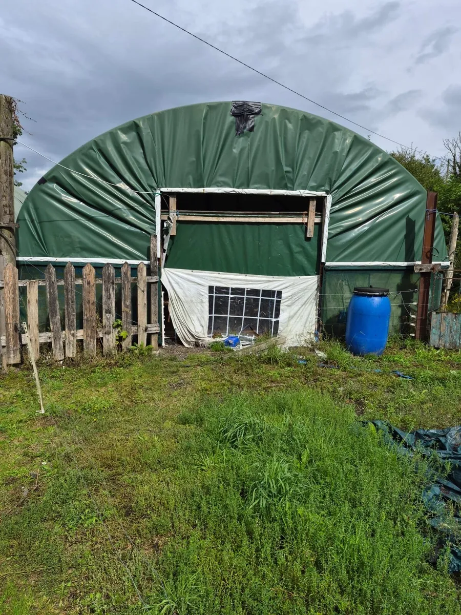 Large 22ft x 24ft Polytunnel / Agricultural Tunnel - Image 1