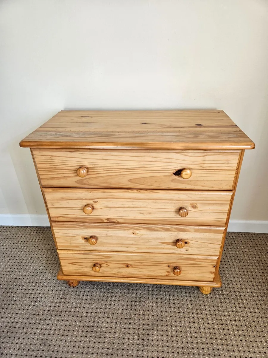 Pine Chest of Drawers - Image 2
