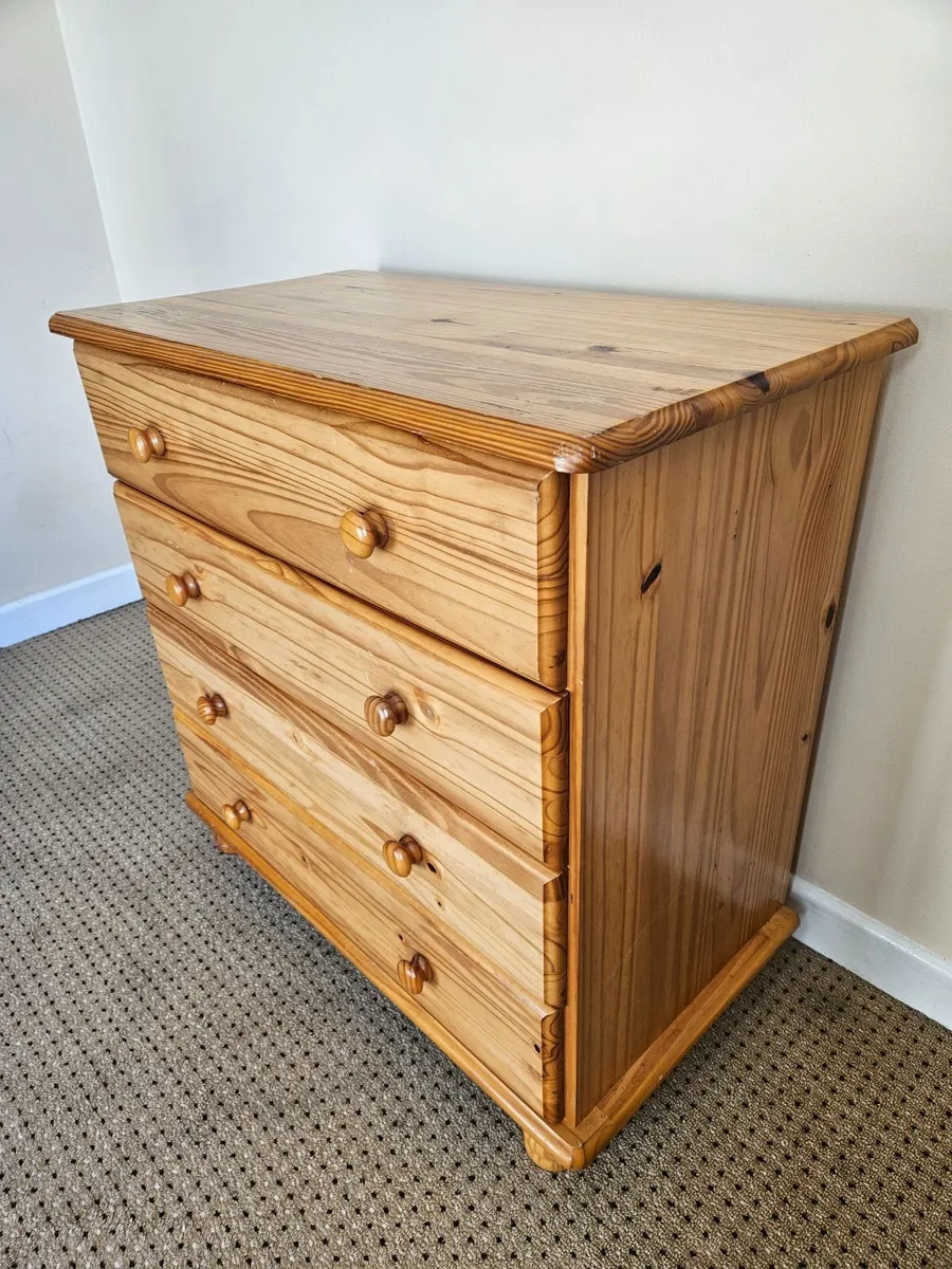 Pine Chest of Drawers - Image 1