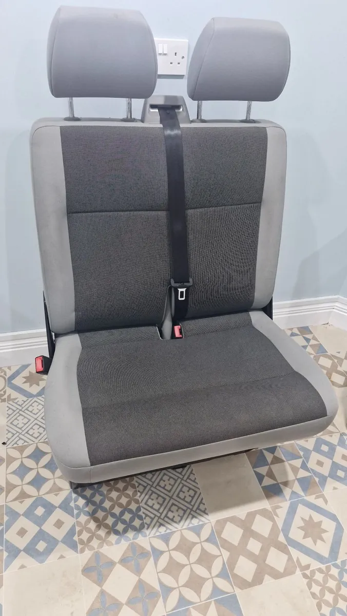 VW T6 Front Bench Seat - Immaculate Condition - Image 1