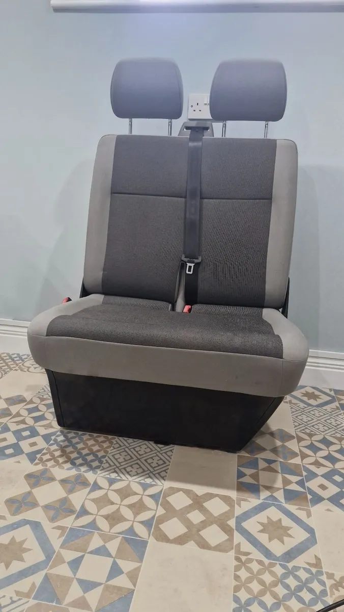VW T6 Front Bench Seat - Immaculate Condition - Image 2