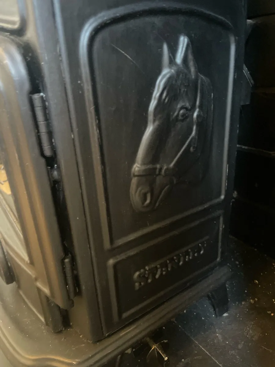 Waterford Stanley Gas Stove cast iron horse head - Image 2