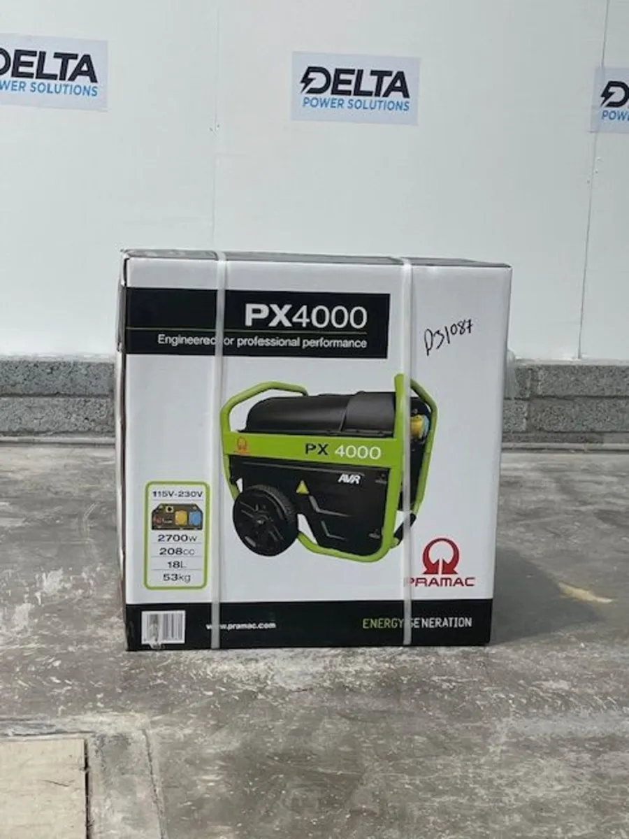 Pramac PX4000 4KVA Generator - Image 1