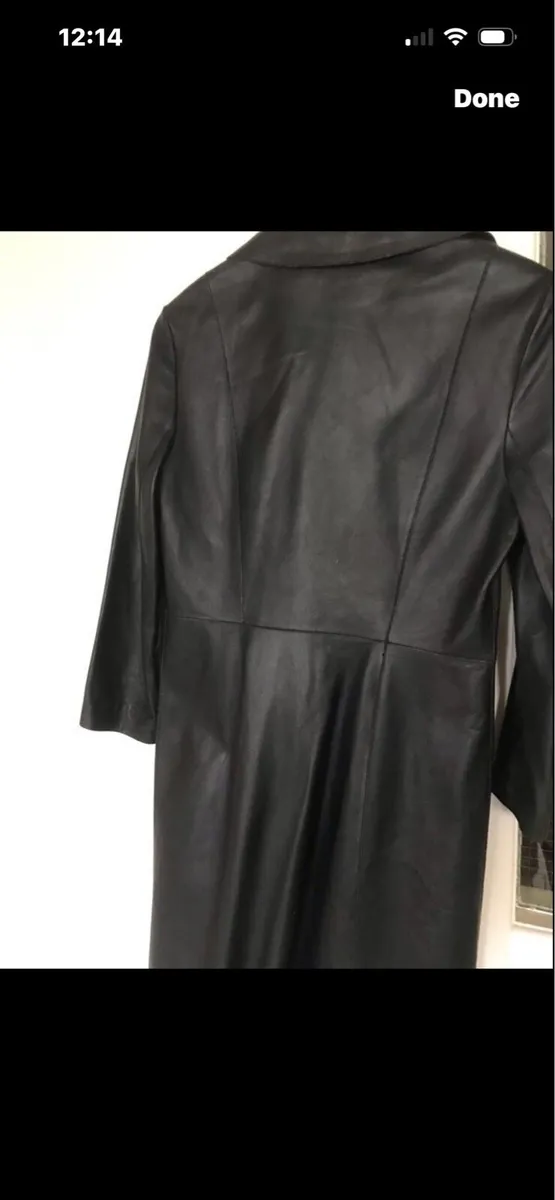 Ladies Leather  Coat - Image 2