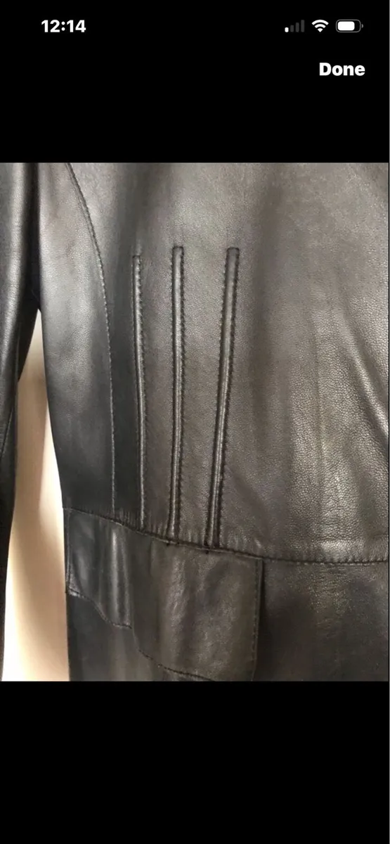 Ladies Leather  Coat - Image 3