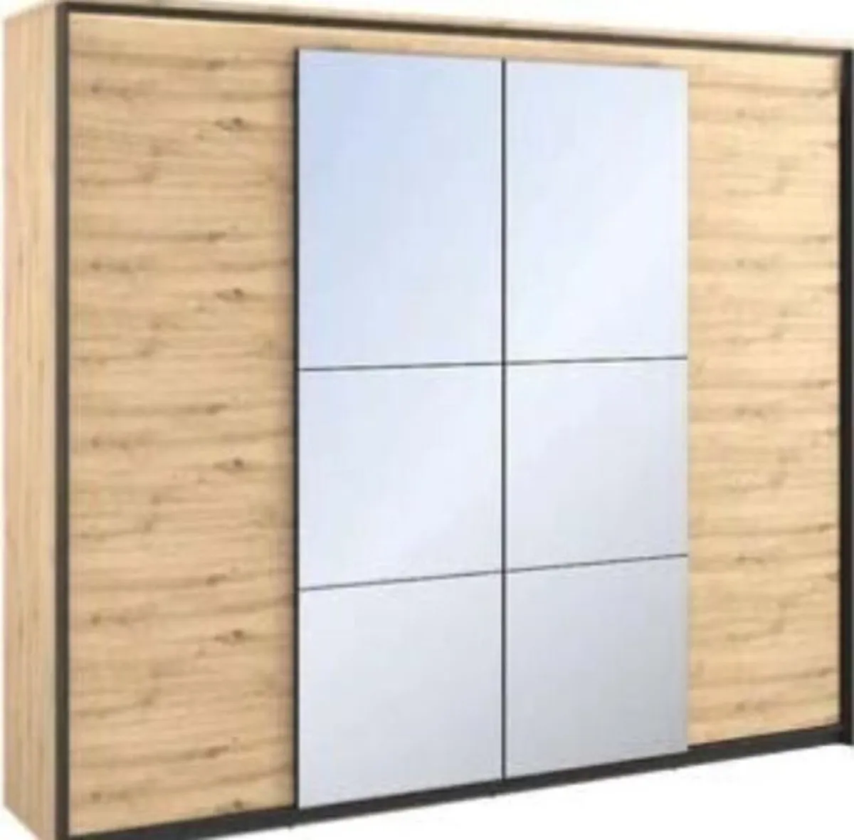 Quant 4 Door Wardrobe (LED Included) - Image 1
