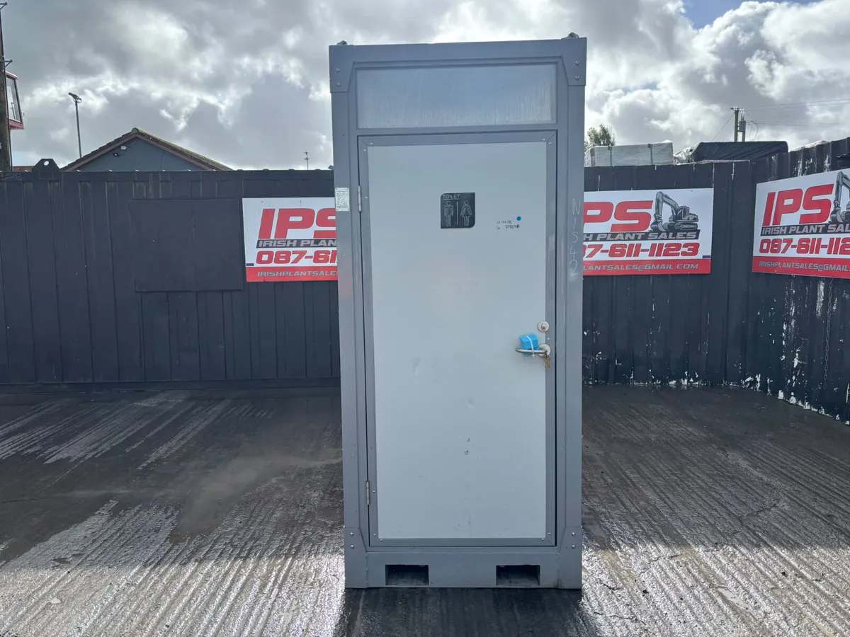 Brand New Plumbed Portable Single Toilet Pod - Image 4