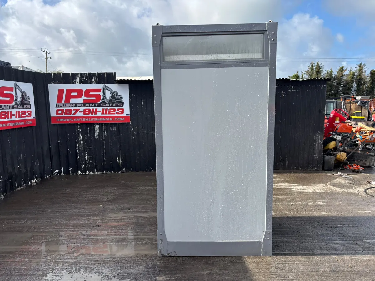Brand New Plumbed Portable Single Toilet Pod - Image 2