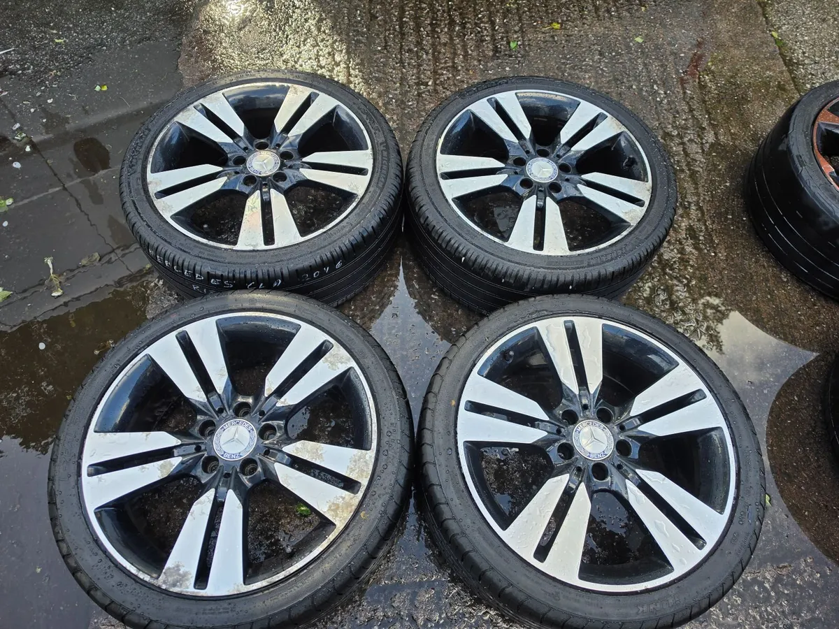 Mercedes Cla R18 Alloy Wheels Genuine - Image 1