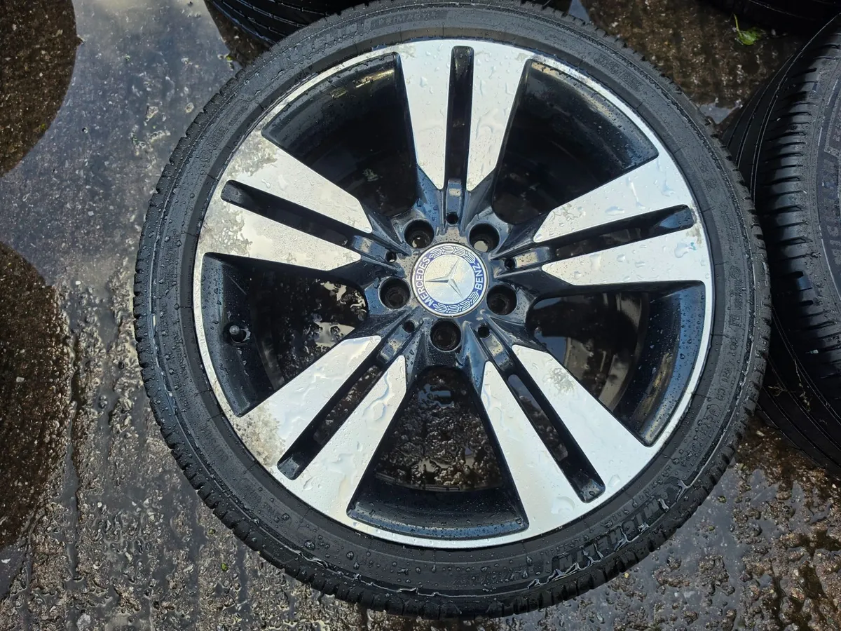 Mercedes Cla R18 Alloy Wheels Genuine - Image 4