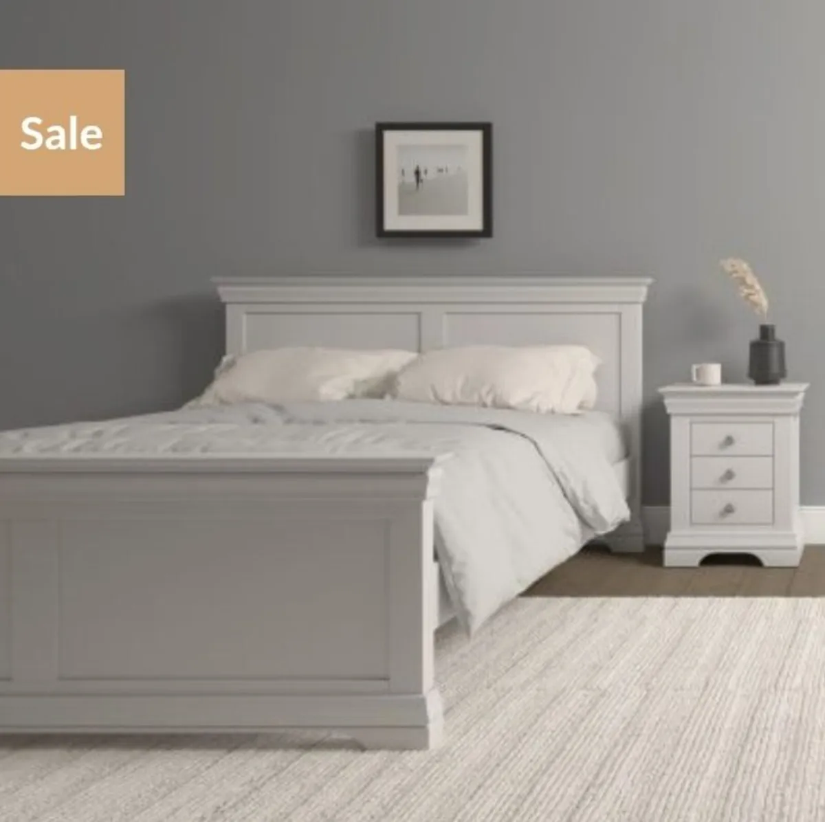 Bordeaux Ivory 5 Piece Bedroom Set - Image 1