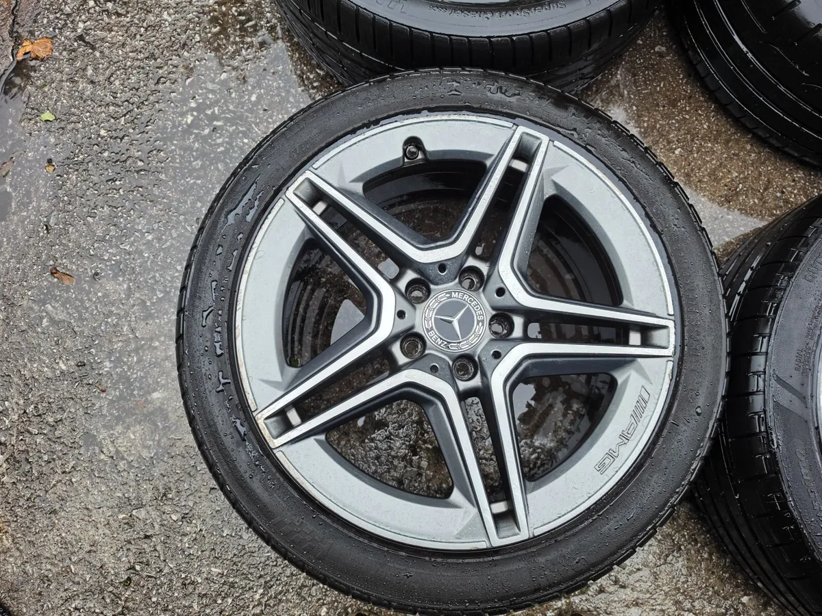 Mercedes Cla A Class R18 AMG Alloy Wheels Genuine - Image 3