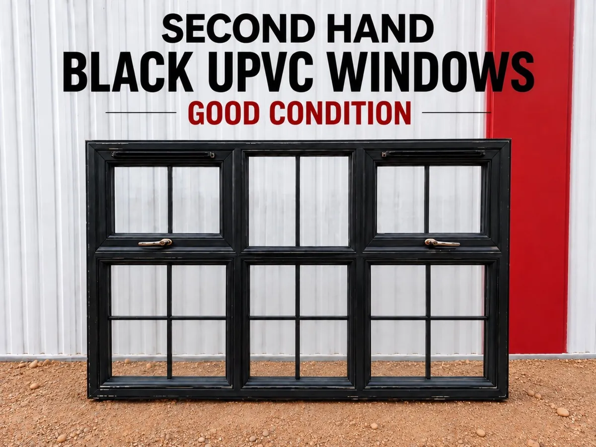 Black UPVC Windows & Doors - Image 1