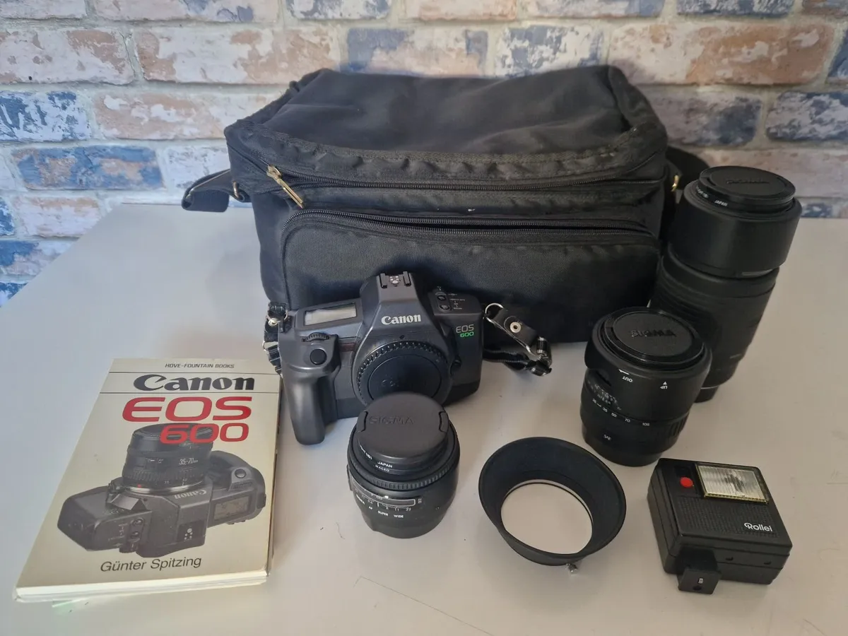 Canon EOS 600 SLR Camera - Image 1