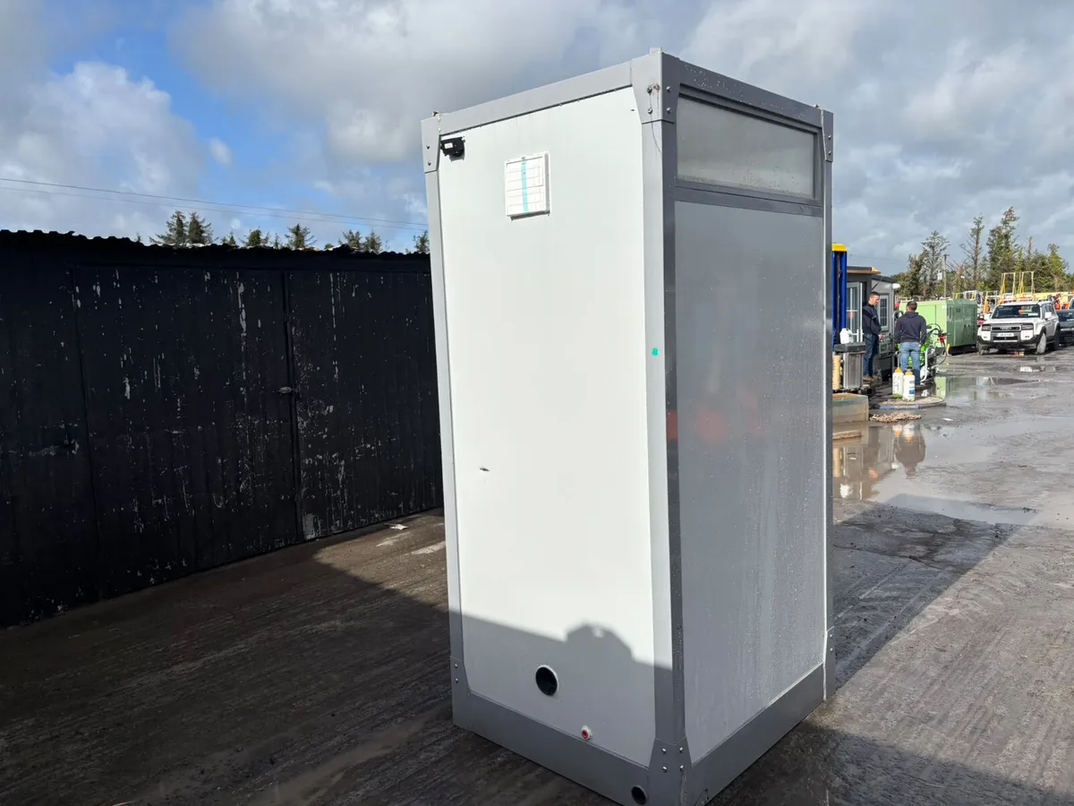 Plumbed Portable single Toilet Pod - Image 3
