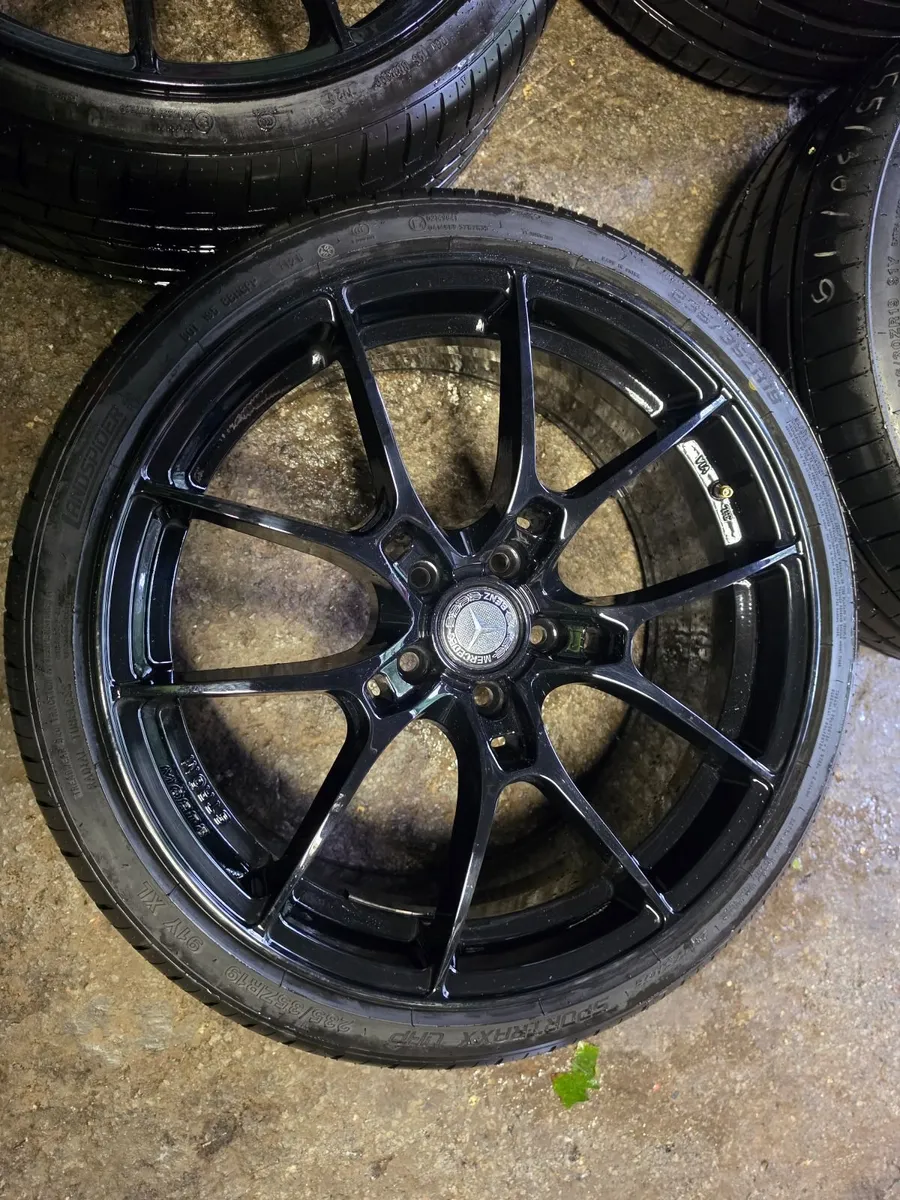 Strom STR-F1 Forged Staggered R19 Alloy Wheels NEW - Image 2