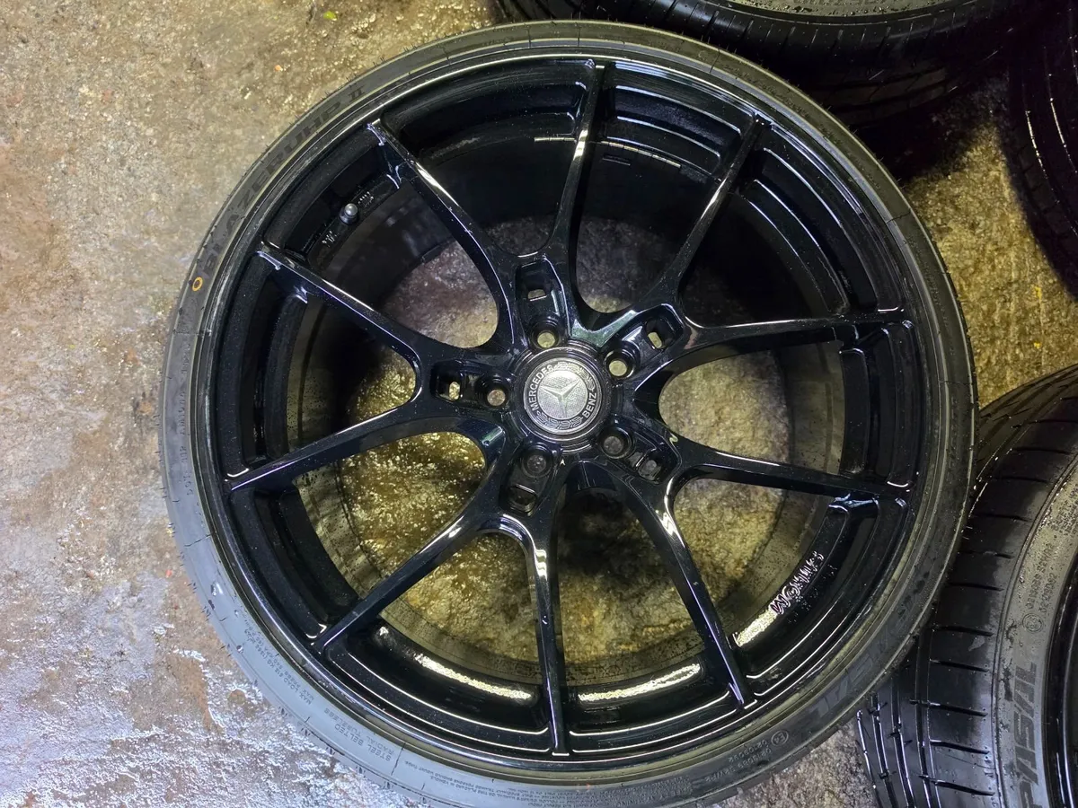 Strom STR-F1 Forged Staggered R19 Alloy Wheels NEW - Image 3