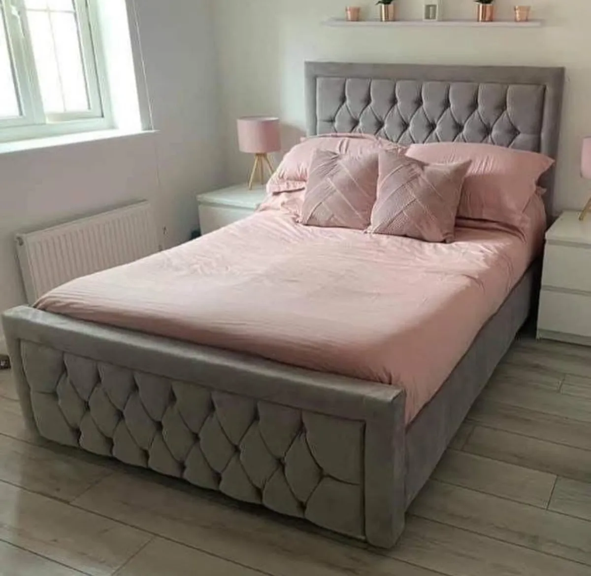 All new Hilton bed and mattress - Image 2