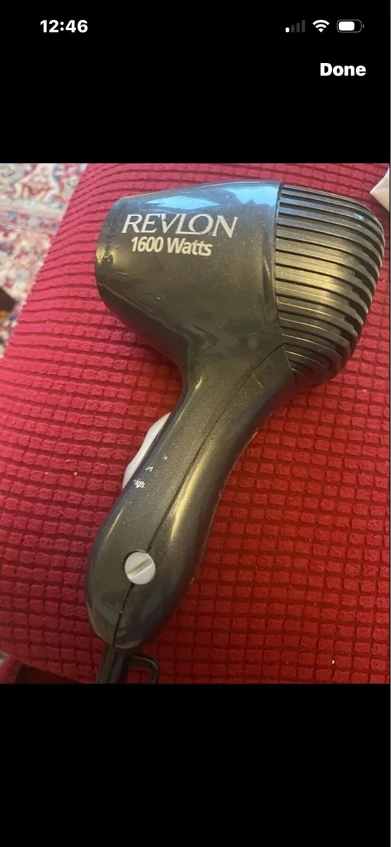 Revlon 1600 hair dryer( with US plug) - Image 3