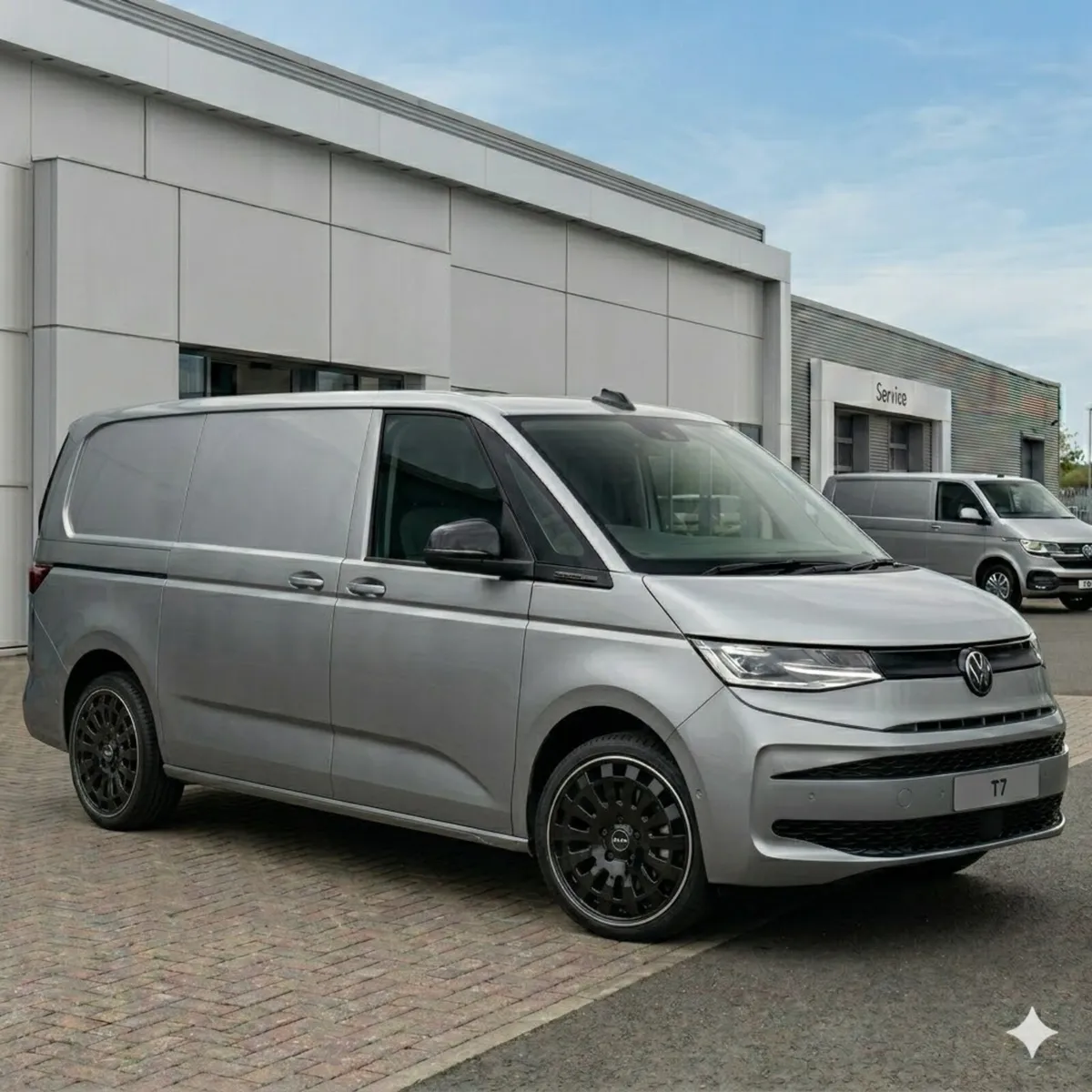 Volkswagen Transporter alloy wheels and tyres - Image 2