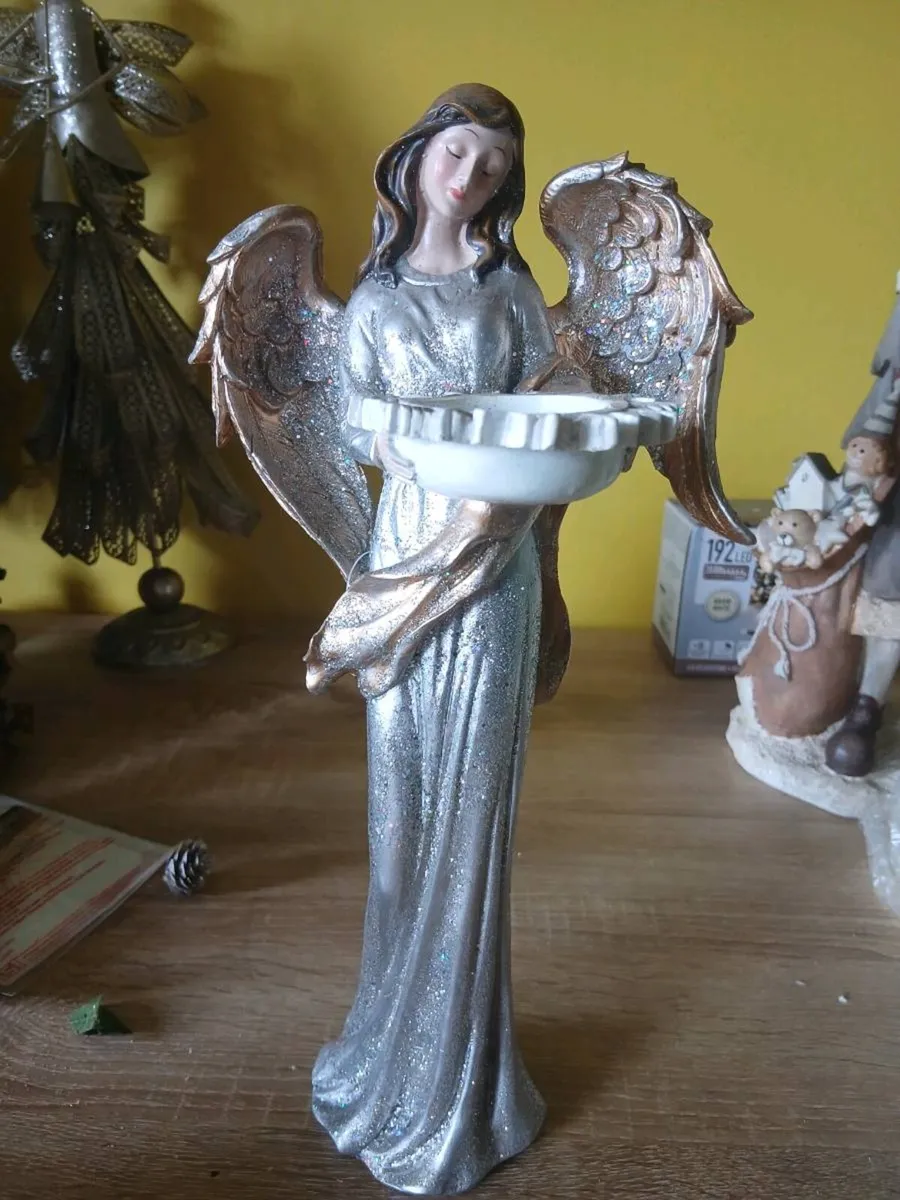 Christmas Angel tealight holder