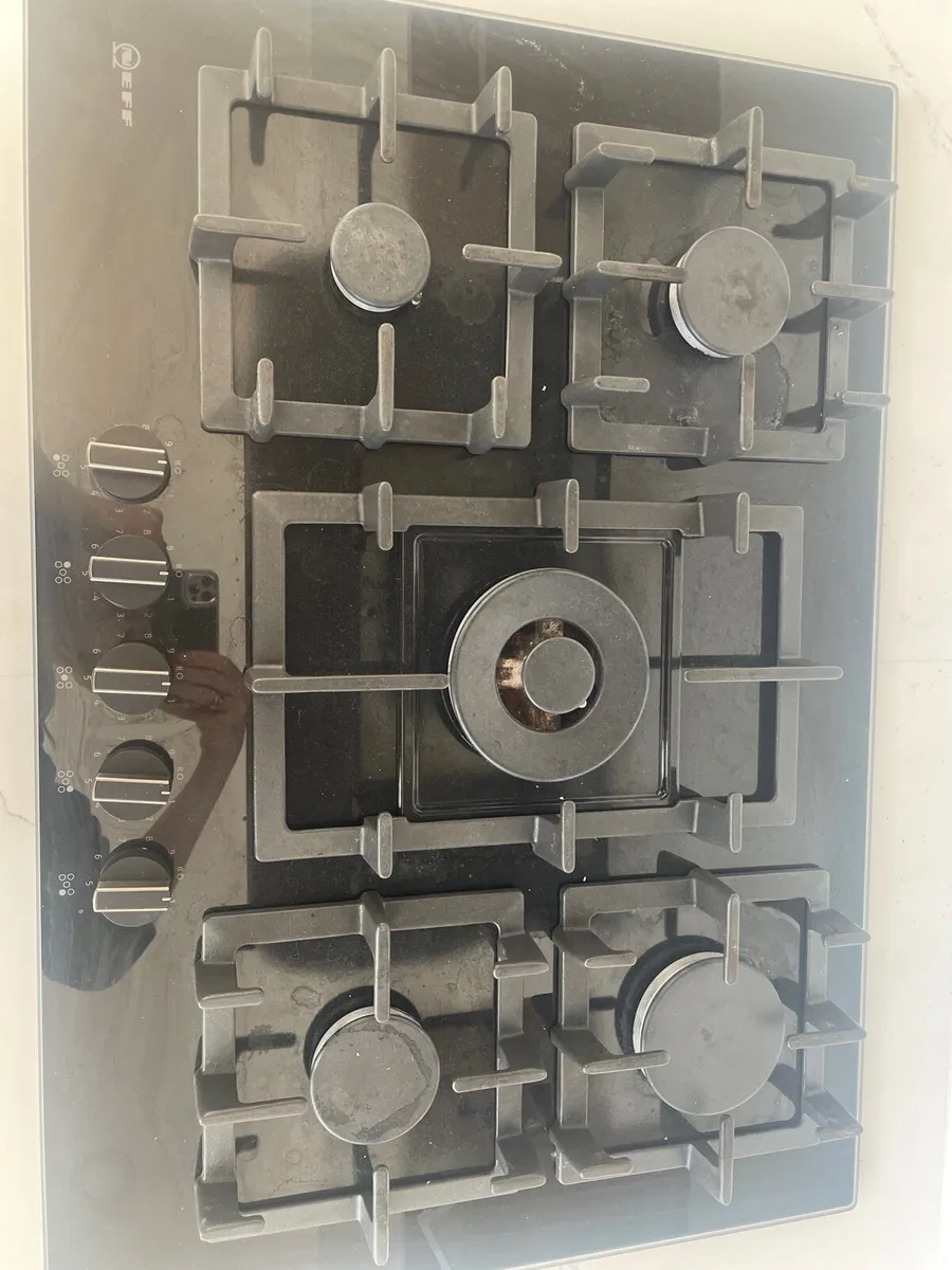 Nef gas hob 5 ring - Image 4