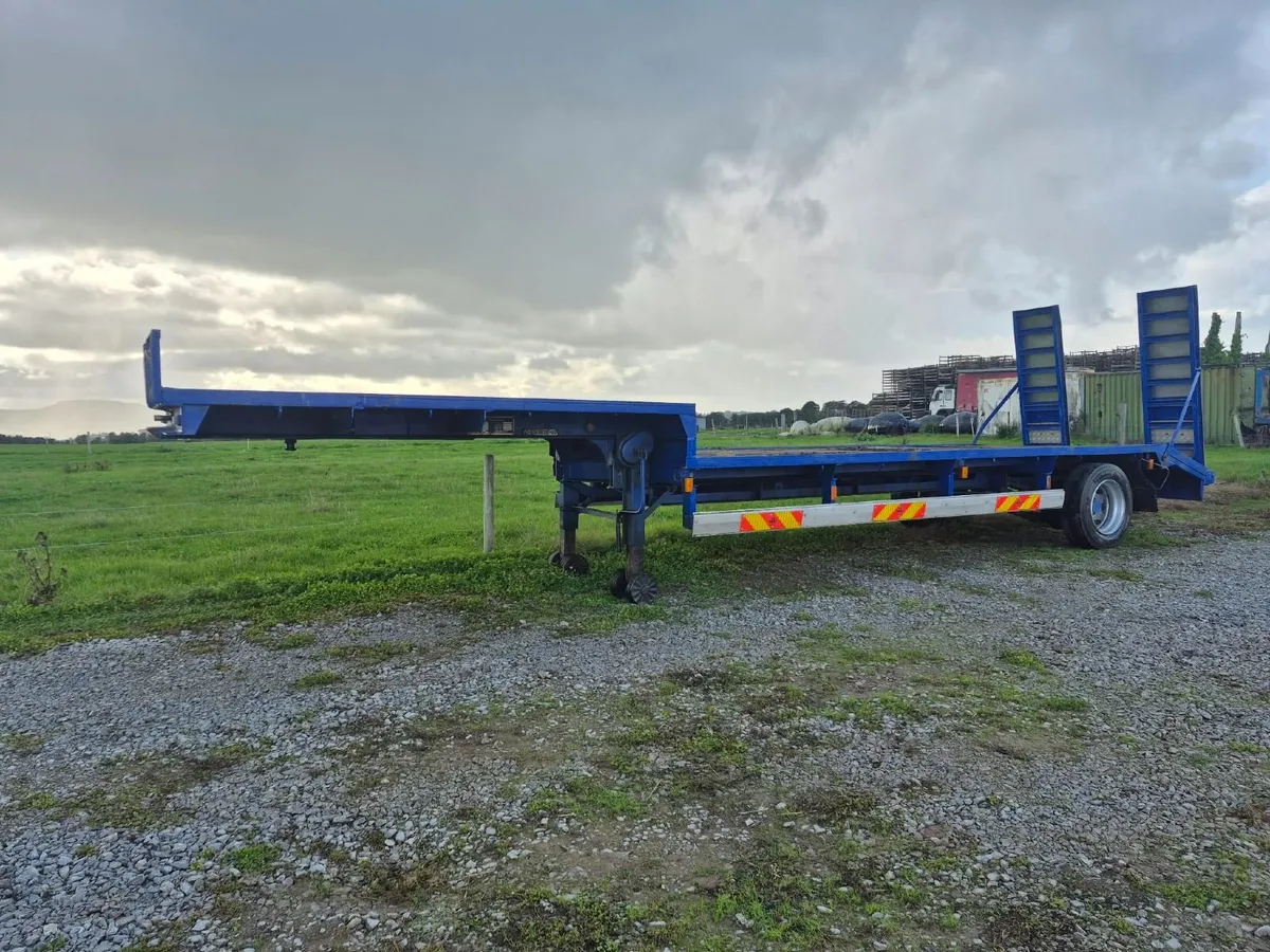30ft step frame lowloader