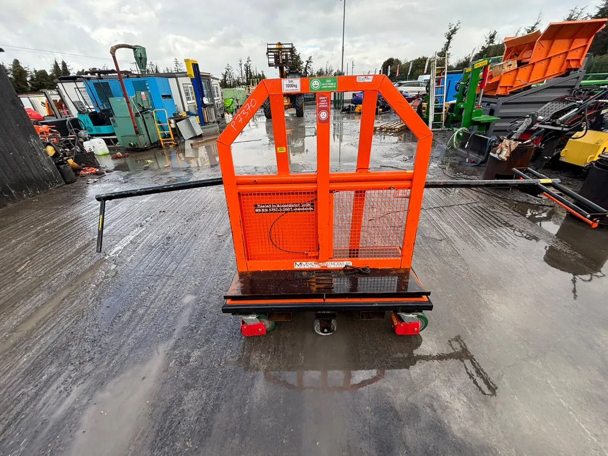 Heavy-Duty A-Frame Panel & Glass Transport Trolley - Image 4