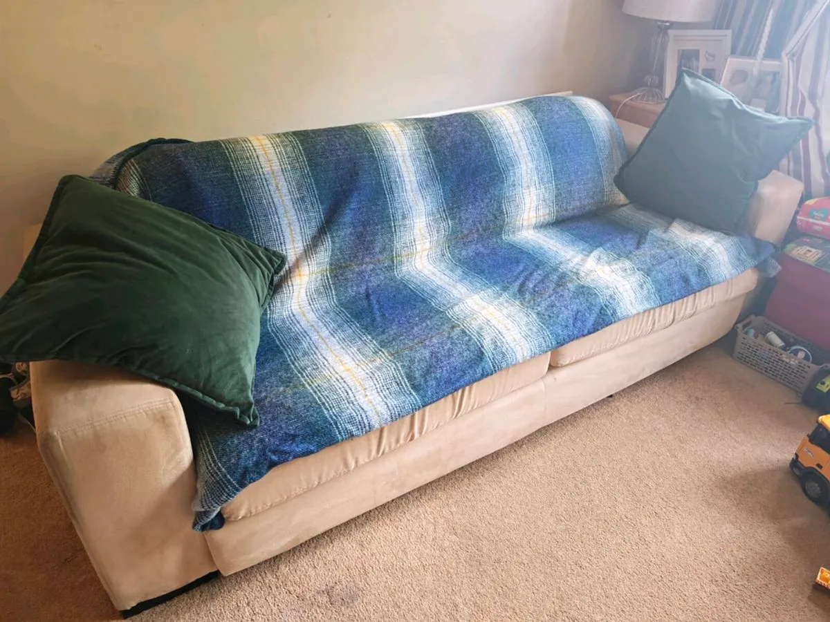 Cream Sofa - Image 1