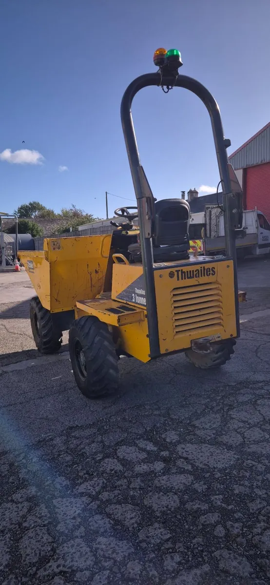 Thwaites 3 ton dumper - Image 1