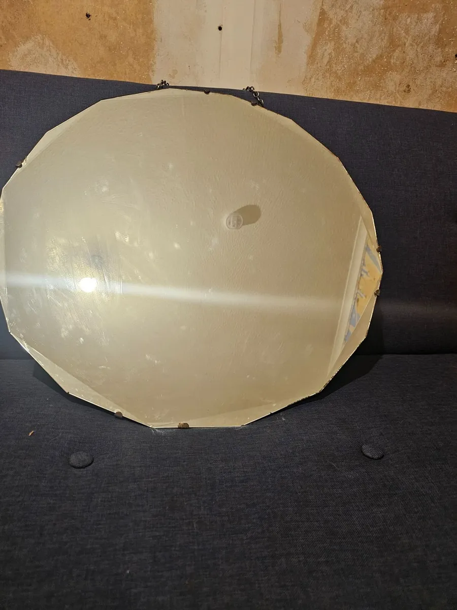 Art Deco Vintage Mirror - Image 1