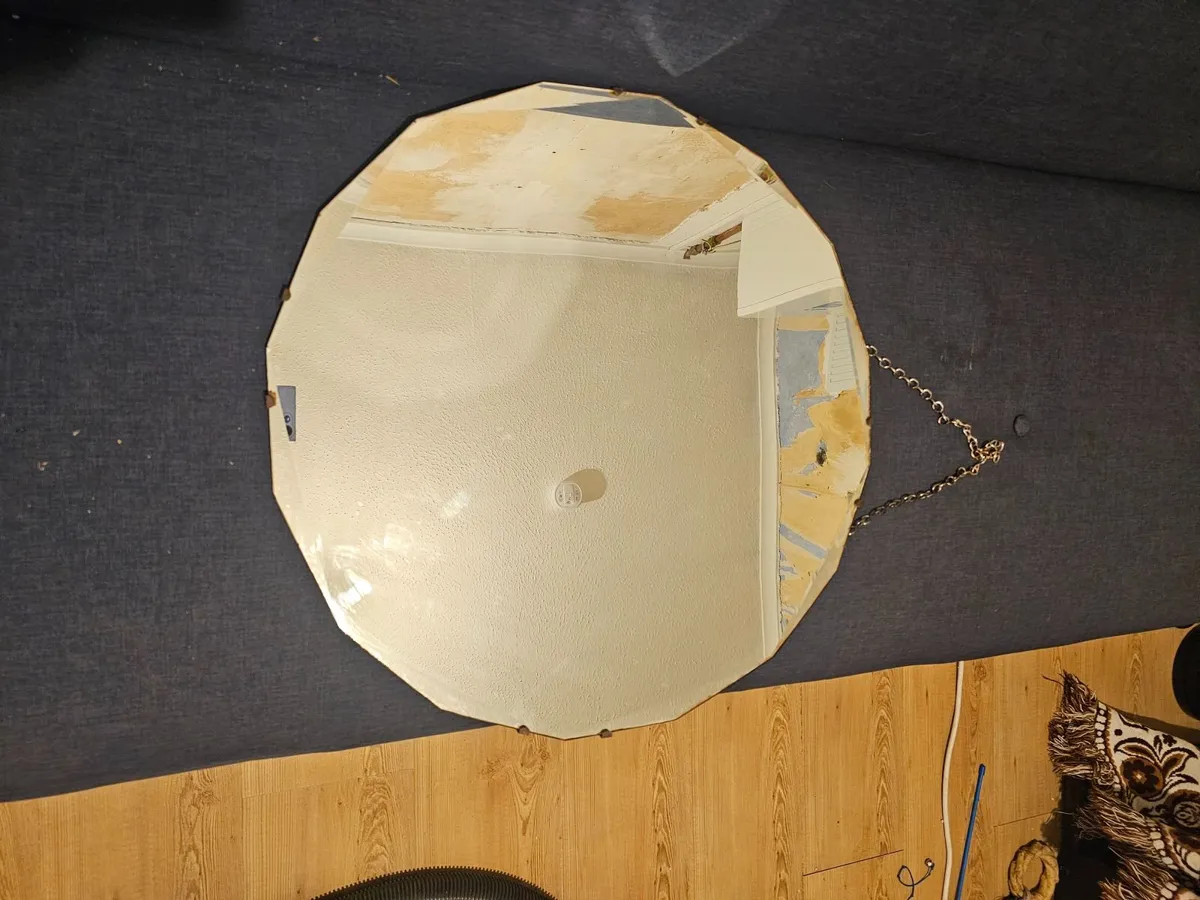 Art Deco Vintage Mirror - Image 3