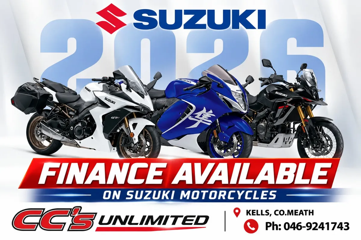 Suzuki Finance Available @ CC'S UNLIMITED - Image 1