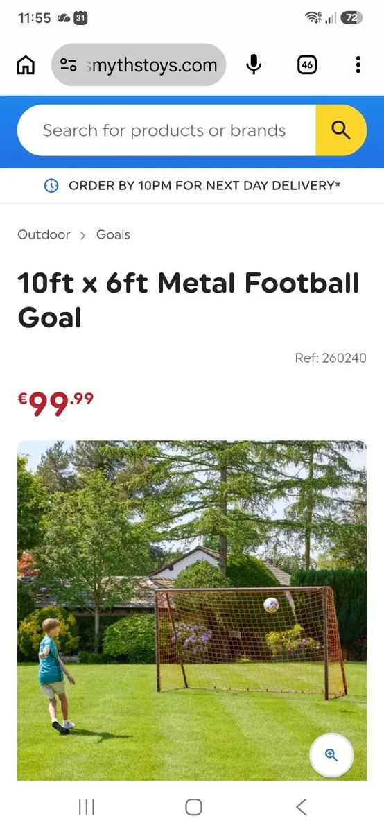 Football goal nets - Image 1