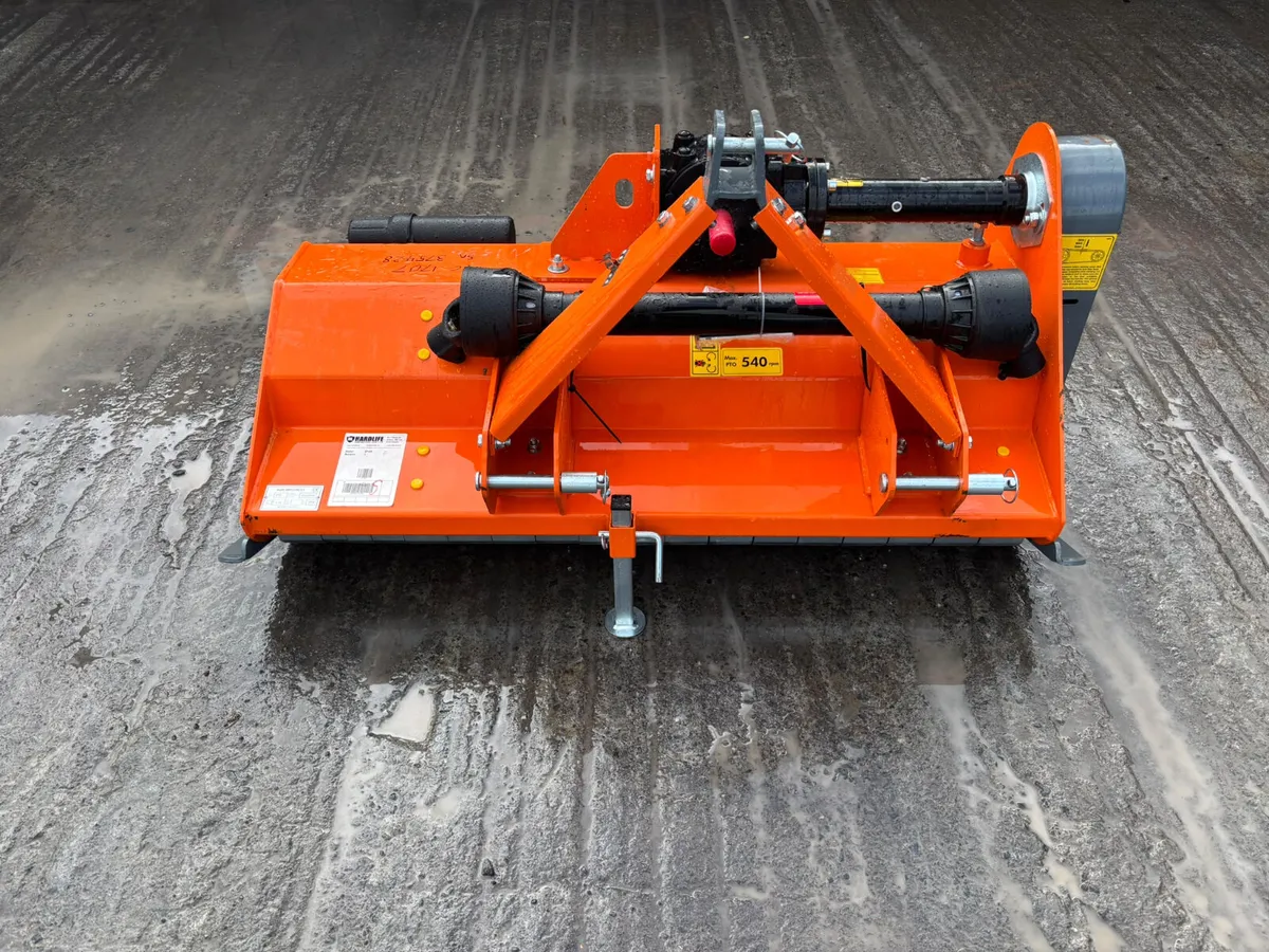 3-Point Linkage Compact Tractor Flail Mower - Image 2