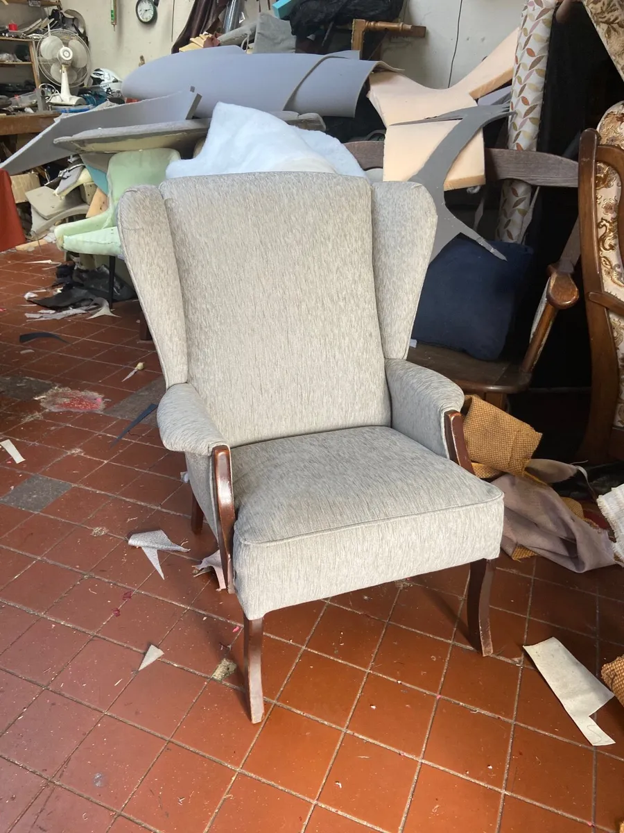 Wing back chair - Image 1