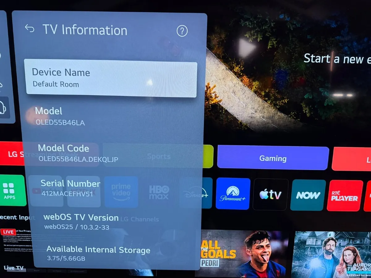 LG 55" OLED 4K Smart TV - Image 3