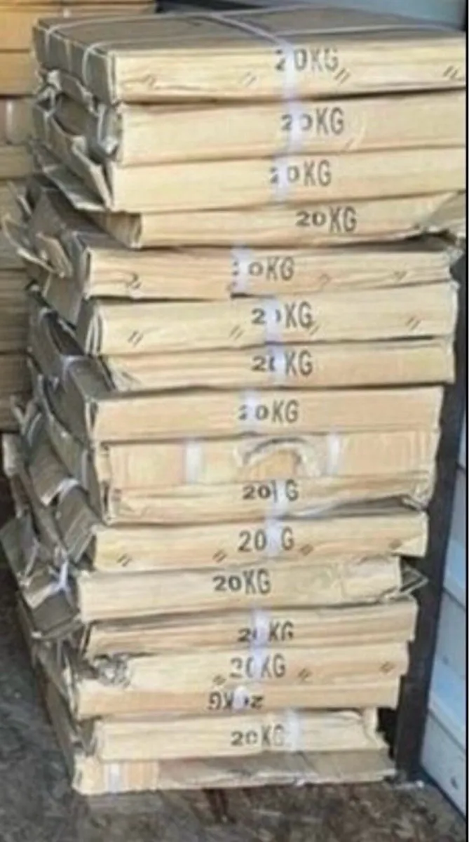 New. Olympic tri grip rubber weight plates - Image 1