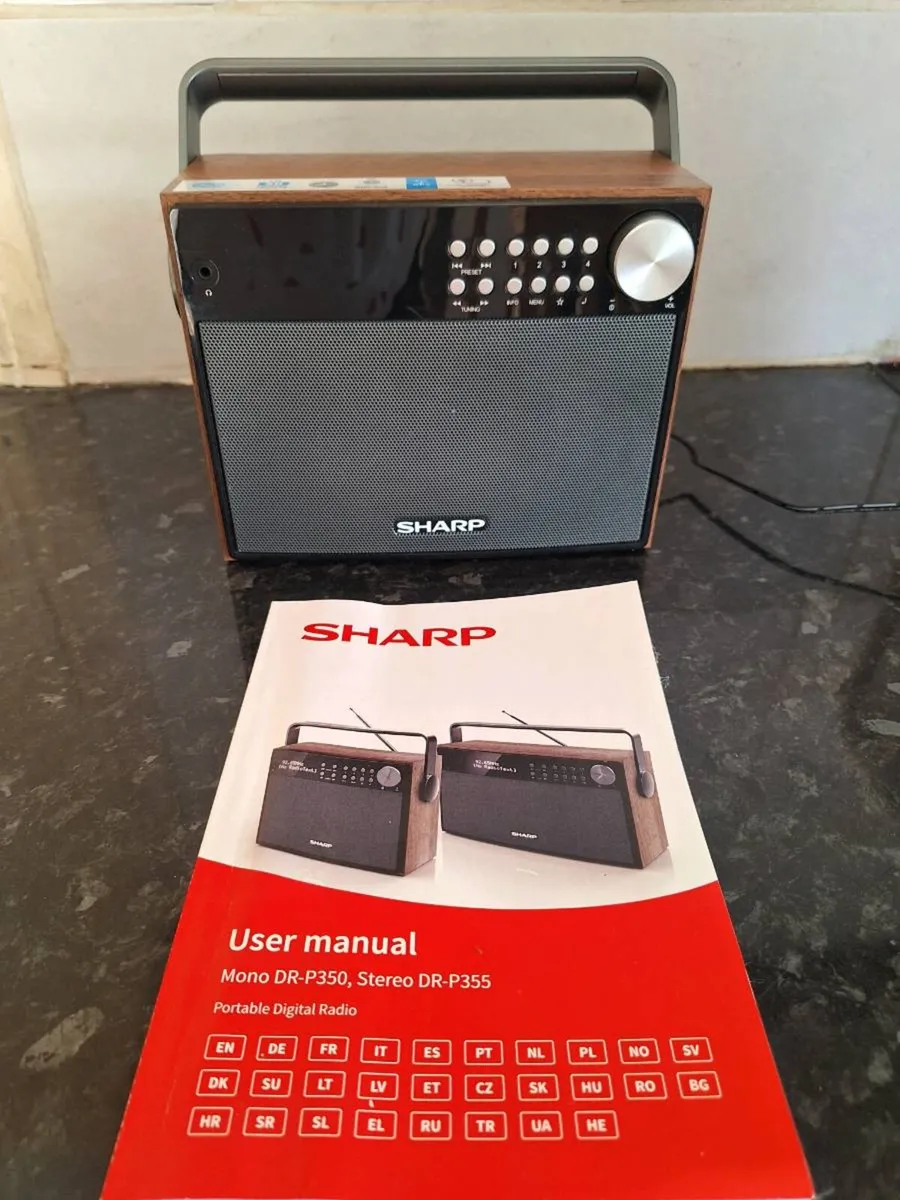 Sharp DR-P350 portable digital radio
